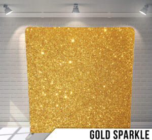 Photo Booth Backdrop - Gold Sparkle - Charleston Event Pros